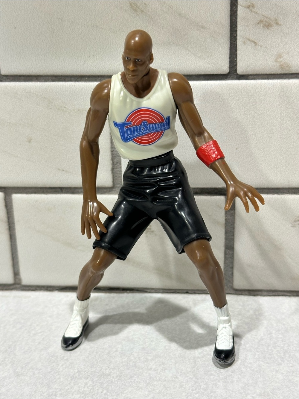 1996 Warner Bros. Space Jams Michael Jordan Tune Squad 5” Figure Red Band Rare